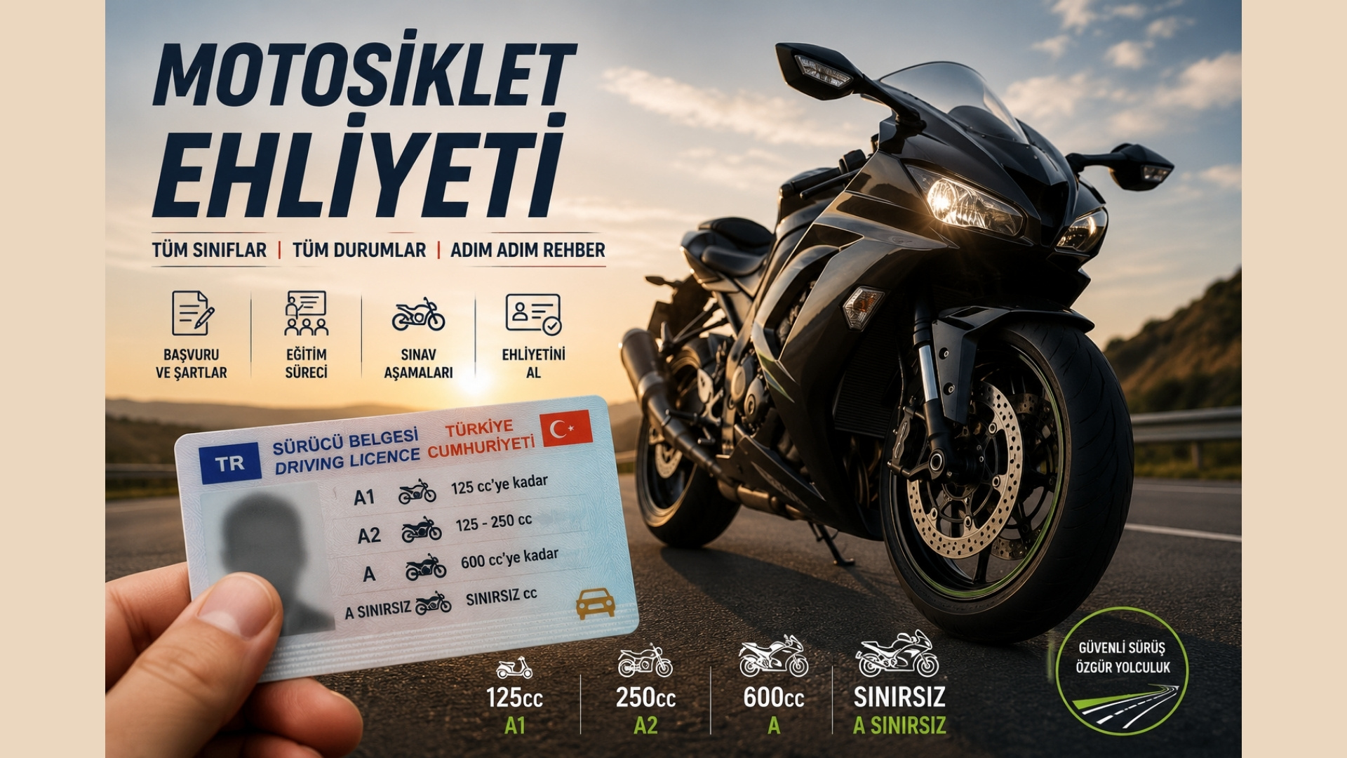 Türkiye’de Motosiklet Ehliyeti Alma Rehberi